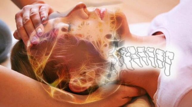 Perubahan degeneratif dalam cakera vertebral untuk osteochondrosis serviks