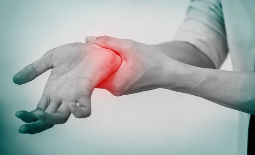 sakit akibat arthrosis sendi pergelangan tangan